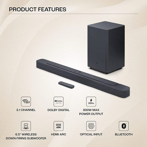 JBL Bar 2.1 Deep Bass (MK2) SOUNDBAR