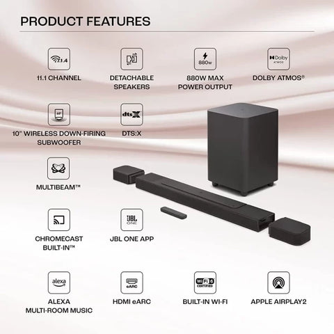 JBL 1000 Pro 11.1 Channel Sound Bar