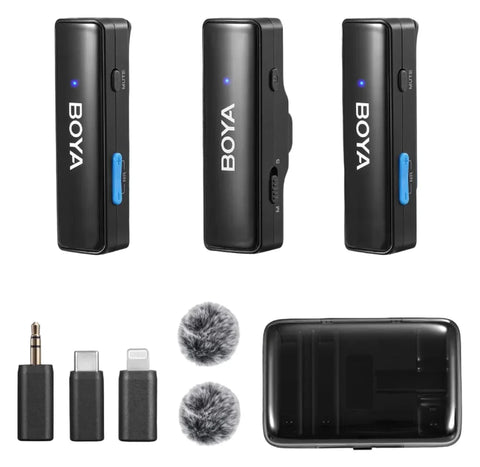 BOYA BOYALINK 2-Person All-in-One Wireless Microphone System