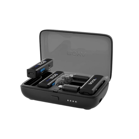 BOYA BOYALINK 2 Upgraded 3-in-1 Compact Wireless Microphone