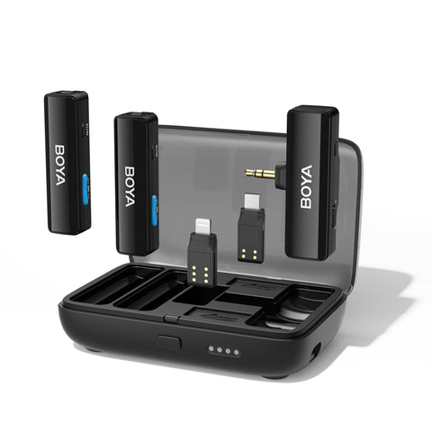 BOYA BOYALINK 2-Person All-in-One Wireless Microphone System