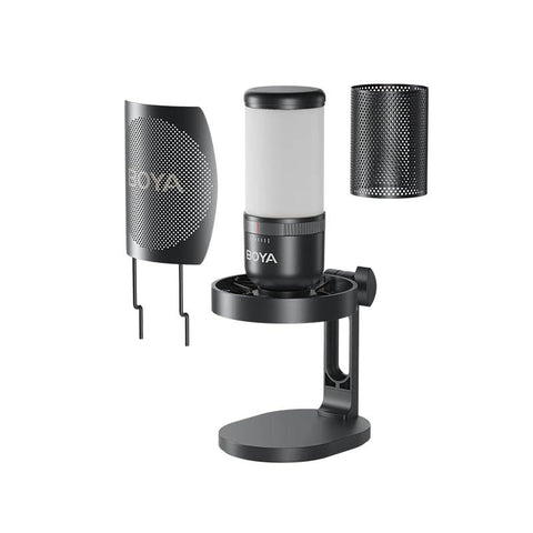 BOYA K3 Vibrant Lighting Condenser USB Microphone