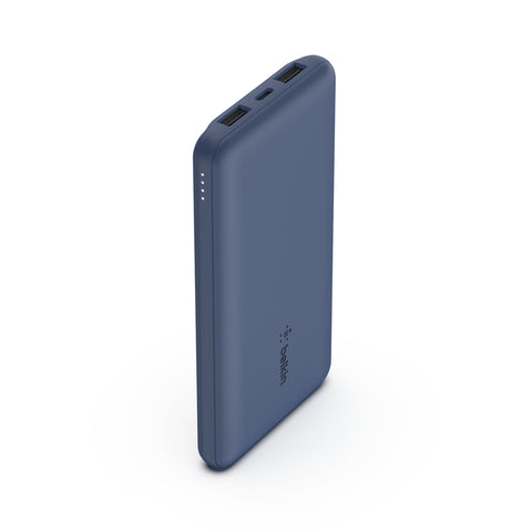 BELKIN BoostCharge USB-C Power Bank 10,000mAh, 15W, Blue (BPB011btBL)
