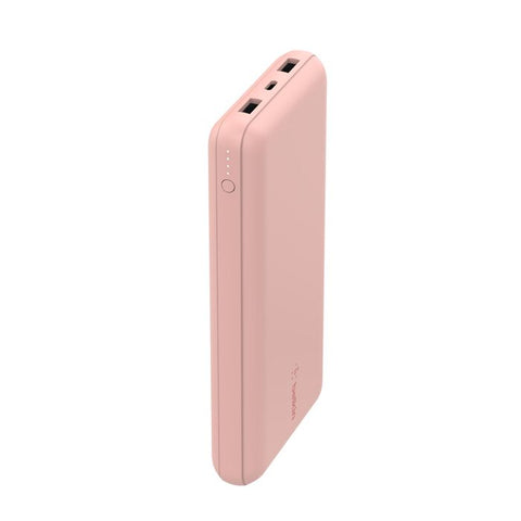 Belkin BoostCharge Portable Battery Bank (20,000mAh, Rose Gold)