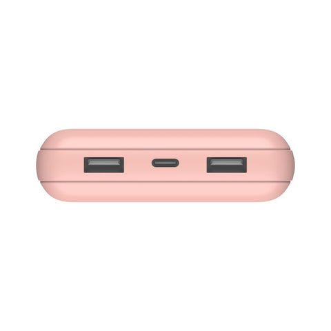 Belkin BoostCharge Portable Battery Bank (20,000mAh, Rose Gold)