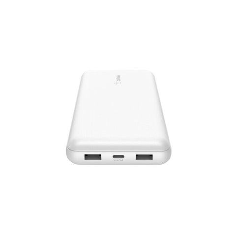 Belkin BoostCharge Portable Battery Bank (20,000mAh, White)