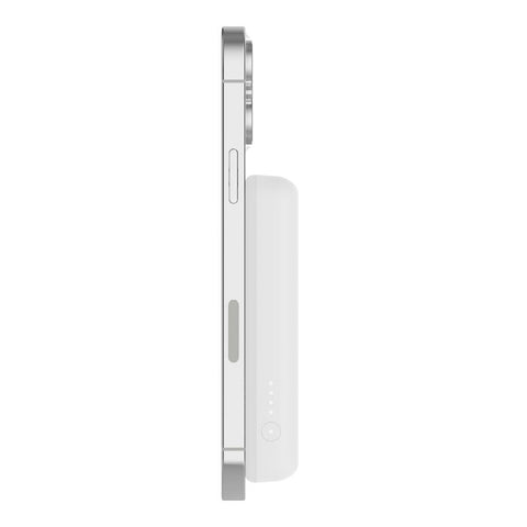 Belkin BoostCharge Magnetic Wireless Power Bank with Stand (White)