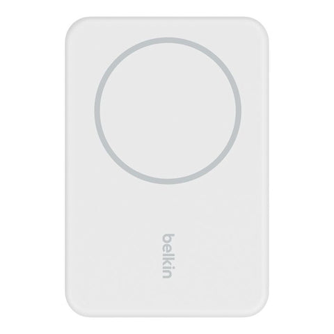 Belkin BoostCharge Magnetic Wireless Power Bank with Stand (White)