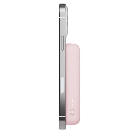Belkin BoostCharge Magnetic Wireless Power Bank with Stand (Pink)