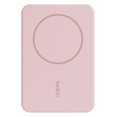 Belkin BoostCharge Magnetic Wireless Power Bank with Stand (Pink)