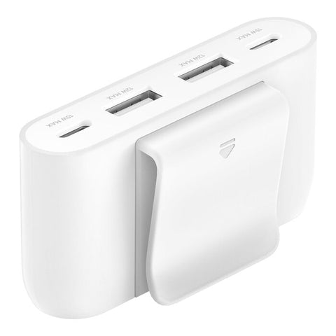 Belkin 4-Port USB Power Extender with 2m Extension Cellularphone Cable 30W Charger