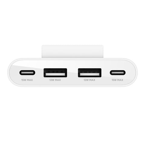 Belkin 4-Port USB Power Extender with 2m Extension Cellularphone Cable 30W Charger