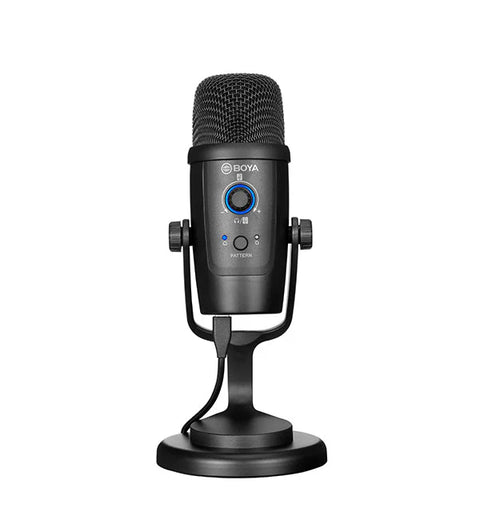 BOYA BY-PM500 USB Microphone Compatible with C-Type Smartphones, Computers with USB Port
