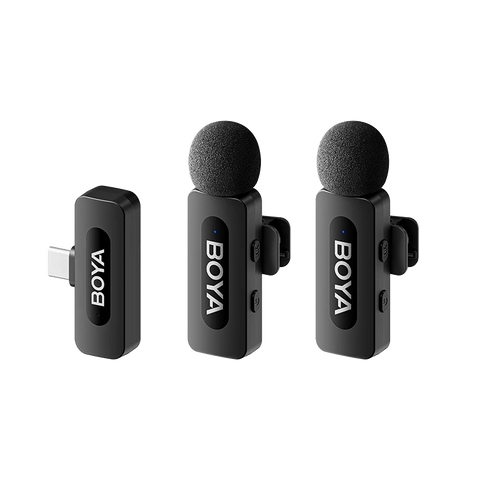 BOYA  BY-V20 (2.0) Ultracompact 2-Person Wireless Microphone