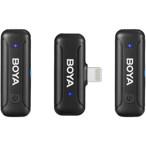 BOYA  BY-WM3T2-D2 Wireless Lavalier Microphone For iOS Devices