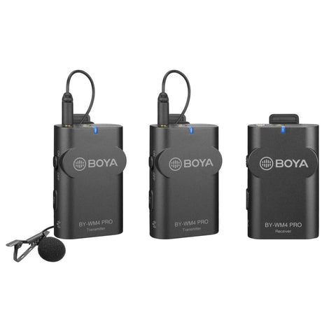 BOYA BY-WM4 PRO-K2 Dual-Channel Wireless Microphone System