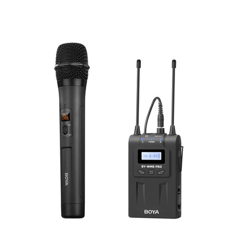 BOYA BY-WM8 Pro-K2 - UHF Dual-Channel Wireless Microphone