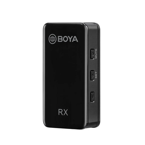 BOYA  BY-XM6-S2  2.4GHz Dual-Channel Rechargeable Wireless Lavalier Microphone