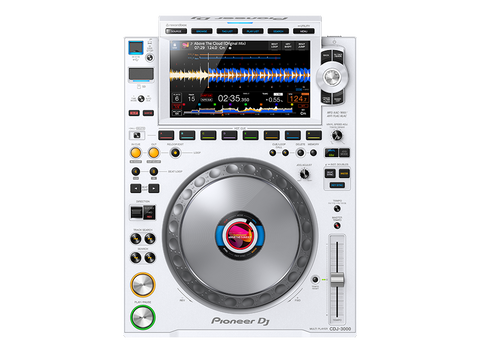 Pioneer CDJ-3000 Professional DJ Multi Player (Black & White)