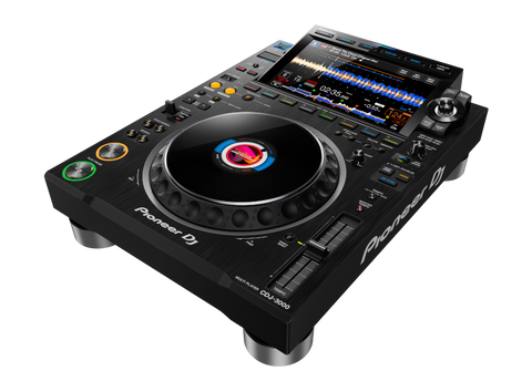 Pioneer CDJ-3000 Professional DJ Multi Player (Black & White)