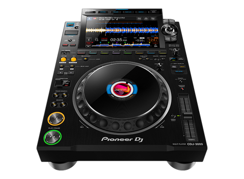 Pioneer CDJ-3000 Professional DJ Multi Player (Black & White)