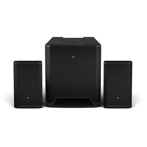 LD Systems( LDDAVE18G4XINT) DAVE 18 G4X Compact 2.1 powered PA system