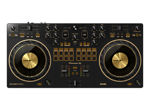 Pioneer DDJ-REV1 Scratch-style 2-channel DJ controller for Serato DJ Lite (Black)