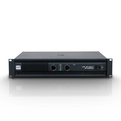 LD Systems (LDDP2400X) DEEP2 2400 X PA Power Amplifier 2 x 1200 W 2 ohm
