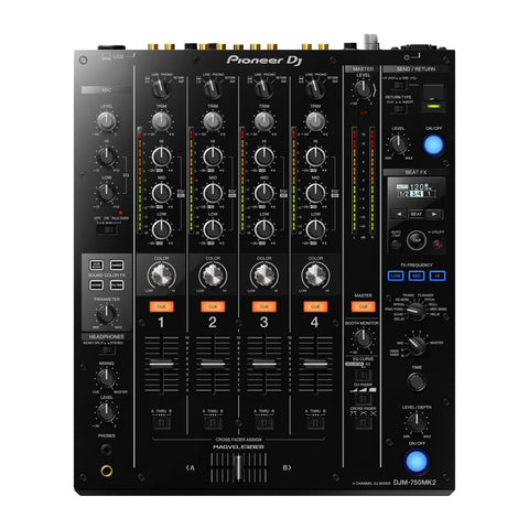 Pioneer DJM-750MK2 4-channel performance DJ mixer