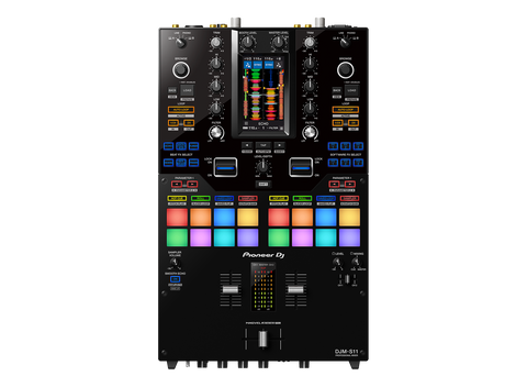 Pioneer DJM-S11 Professional Scratch Style 2-Channel DJ Mixer (Black)