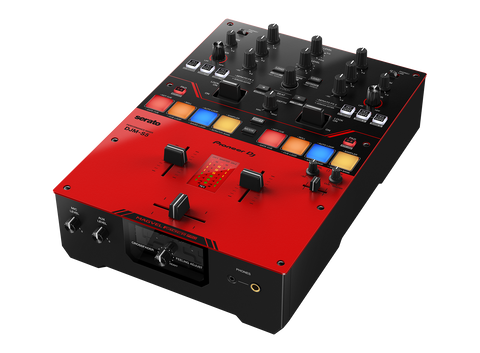 Pioneer DJM-S5 Scratch-style 2-Channel DJ Mixer (Gloss Red)