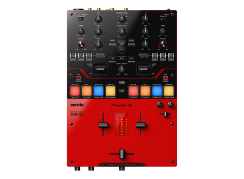 Pioneer DJM-S5 Scratch-style 2-Channel DJ Mixer (Gloss Red)
