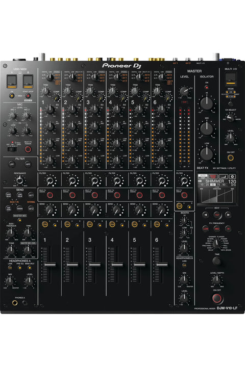 Pioneer DJM-V10-LF Creative style 6-channel professional DJ mixer with long fader