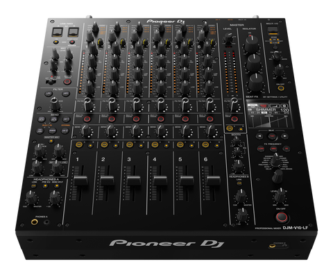 Pioneer DJM-V10-LF Creative Style 6-Channel Professional DJ Mixer With Long Fader