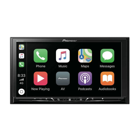 Pioneer DMH-A4450BT Car Stereos built-in Bluetooth, HD Video Playback from USB Device (Black)