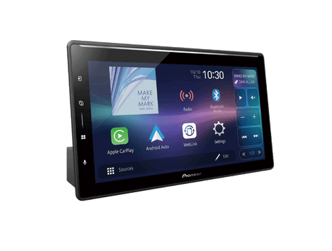 Pioneer DMH-AP6650BT Car Stereos 9" Perfect Fit AV Receiver with Wireless Apple CarPlay, Wireless Android Auto and Mirroring by Weblink Cast