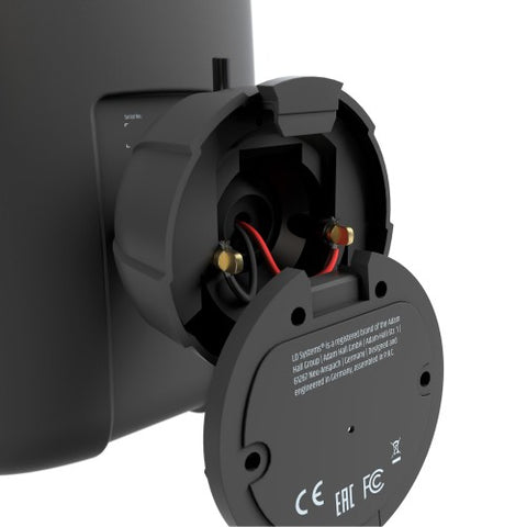LD Systems DQOR 5 B 5" Two-way Passive Indoor/Outdoor Installation C8 Ohm, black (Pair)