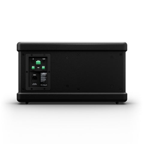 LD Systems (DQOR SUB 8) A Powered Installation Subwoofer with integrated satellite amplification, black