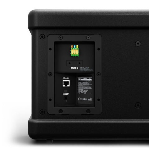 LD Systems (DQOR SUB 8 D) Powered Dante Indoor/Outdoor Installation Subwoofer, black