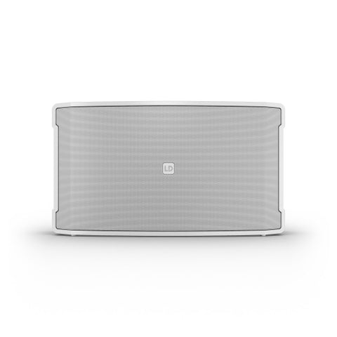 LD Systems (DQOR SUB 8 D) Powered Dante Indoor/Outdoor Installation Subwoofer, black