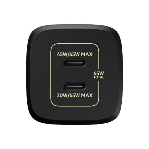 Belkin Dual USB-C GaN Wall Charger with PPS 65W (Marvel Collection)