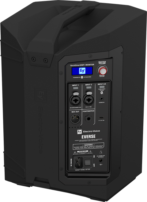 Electro-Voice EVERSE 8 2-way battery-powered with Bluetooth loudspeaker