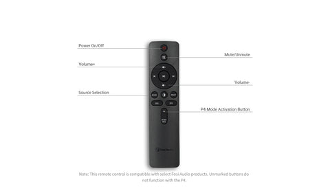 Fosi Audio P4 Mini  Stereo Preamplifier