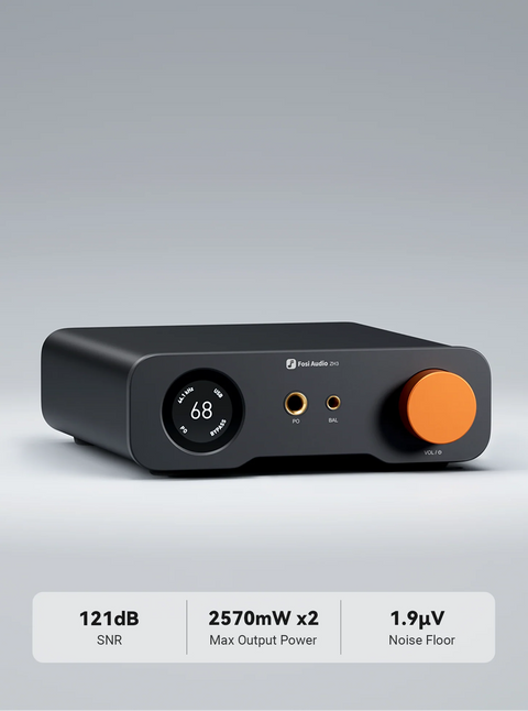 Fosi Audio ZH3 Desktop DAC Headphone Amplifier & Preamplifier