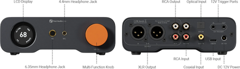 Fosi Audio ZH3 Desktop DAC Headphone Amplifier & Preamplifier
