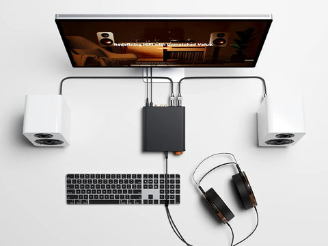 Fosi Audio ZH3 Desktop DAC Headphone Amplifier & Preamplifier