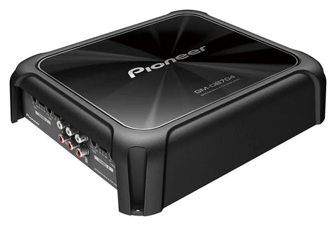 Pioneer GM-D8704 high-power, Class-FD 4-channel bridgeable car amplifier