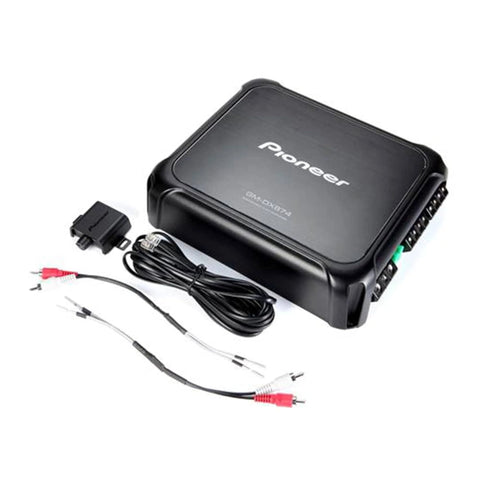 Pioneer GM-D8704 high-power, Class-FD 4-channel bridgeable car amplifier