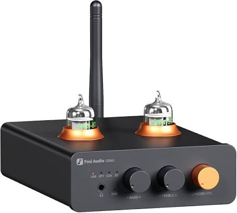 Fosi Audio GR40-12V Tube DAC Headphone Amplifier