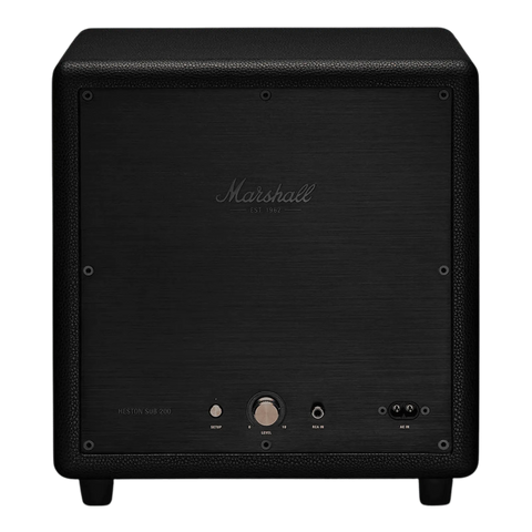 Marshall Heston SUB 200 Wireless subwoofer with Bluetooth LE-Audio (Black)